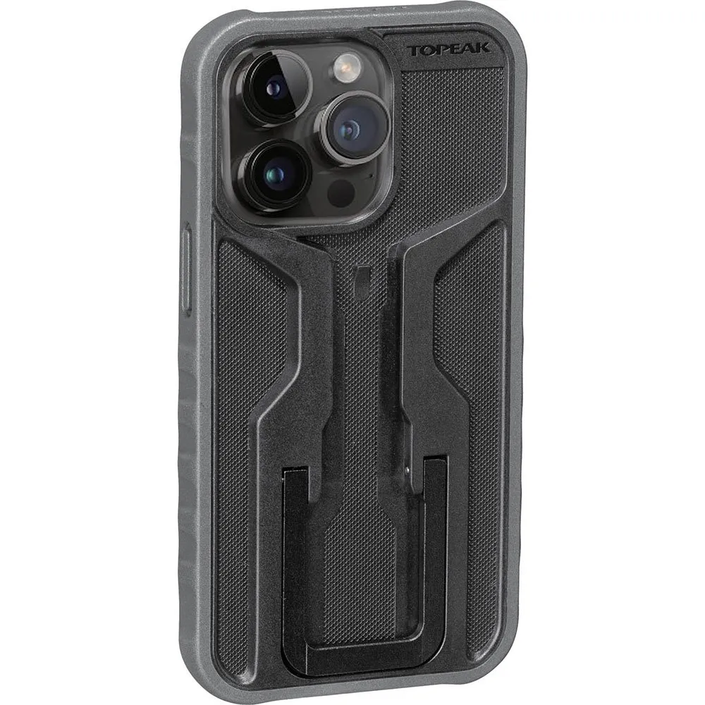 Topeak Iphone 14 Pro Telefondeksel, Black / grey, One Size Topeak Iphone 14 Pro Telefondeksel, Black / grey, One Size
