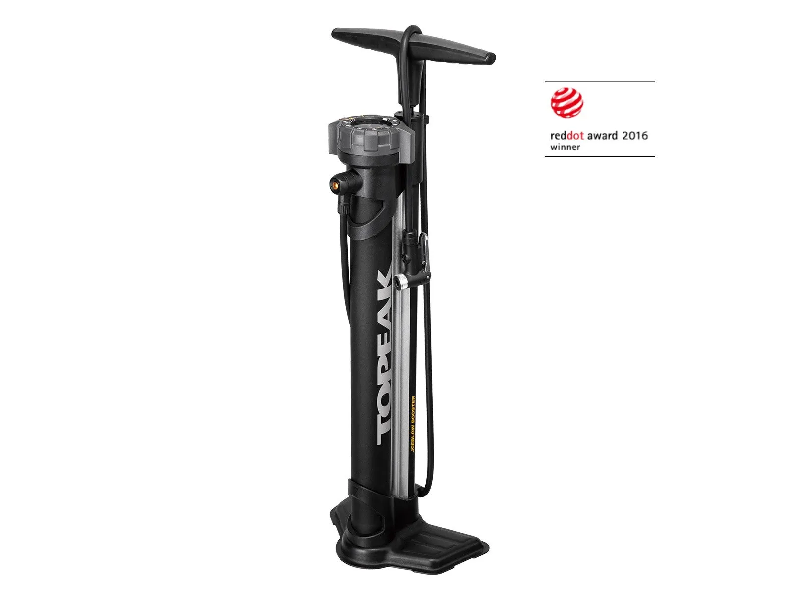 Topeak Joe Blow Booster Gulvpumpe, Black, One Size