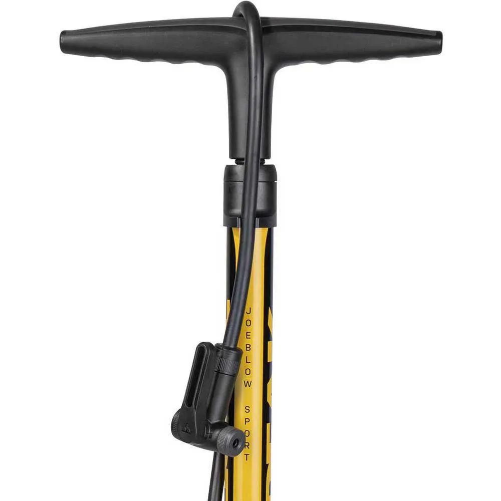 Topeak JoeBlow Sport Digital Gulvpumpe, Yellow, 160psi