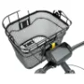 Topeak Klick Fix Front 3E Sykkelkurv, Black, One Size