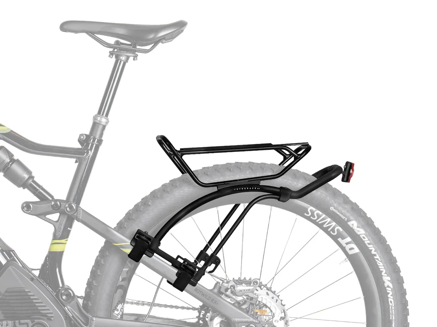 Topeak M2 TetraRack Bagasjebrett, Black, One Size Topeak M2 TetraRack Bagasjebrett, Black, One Size