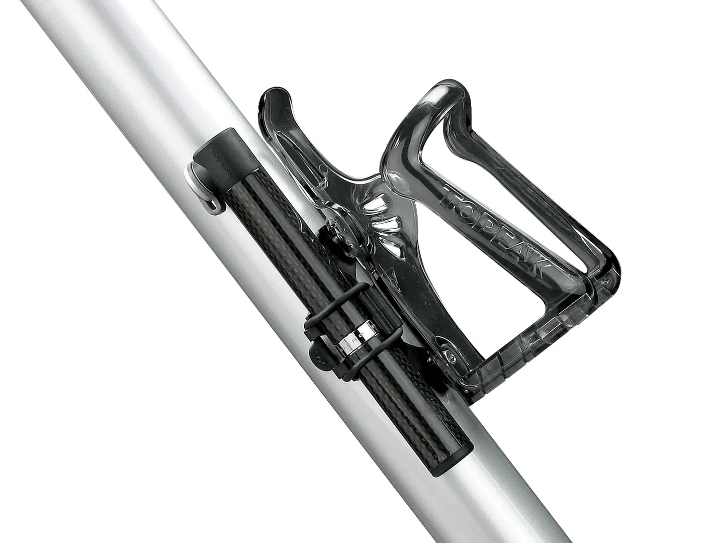 Topeak Micro Rocket Carbon Minipumpe, Black, 160psi