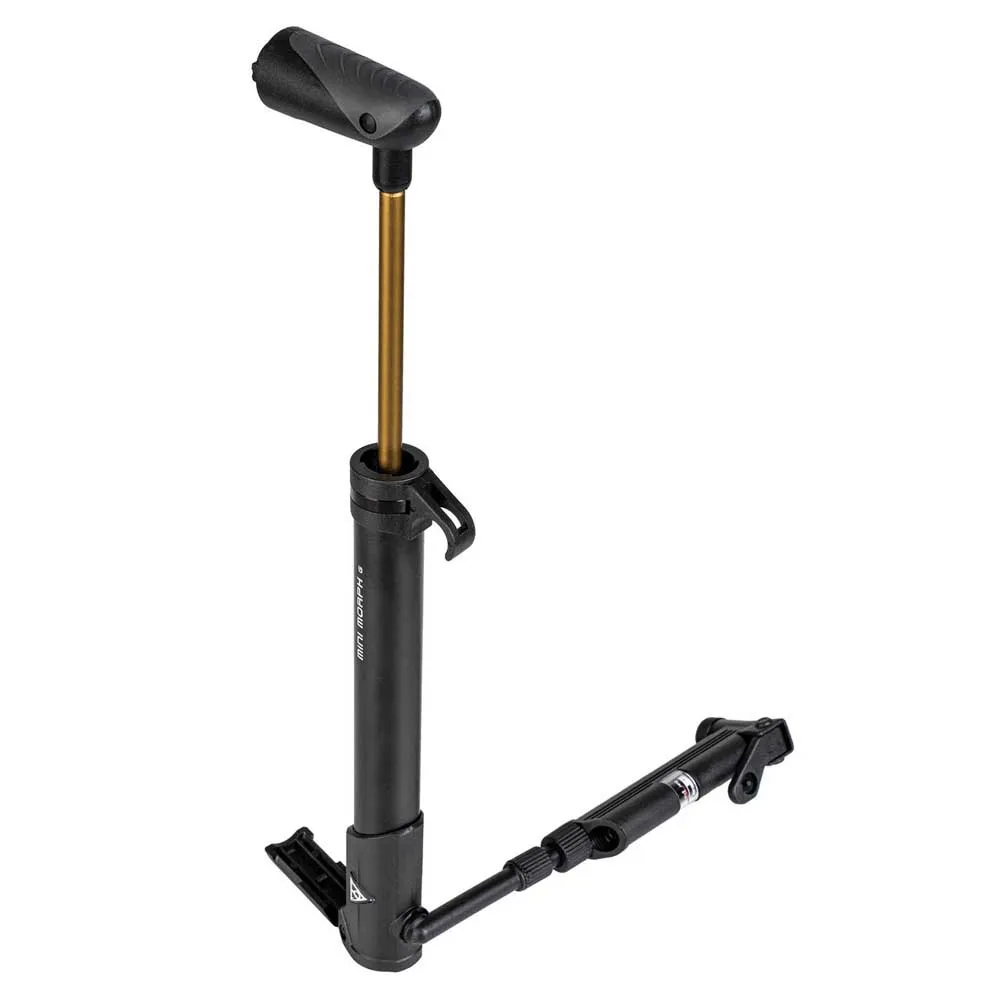 Topeak Mini Morph G Mini Pumpe, Black, 140psi Topeak Mini Morph G Mini Pumpe, Black, 140psi