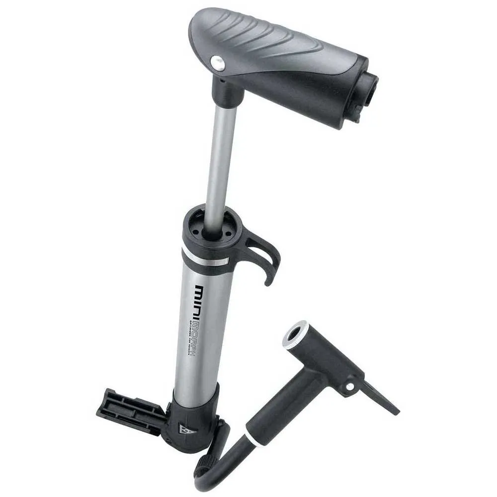 Topeak Morph Mini Pumpe, Silver / black, 160psi
