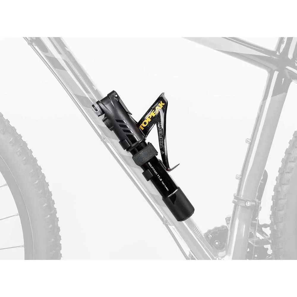 Topeak Mountain Tt G Mini Pumpe, Black, 253mm / 60psi