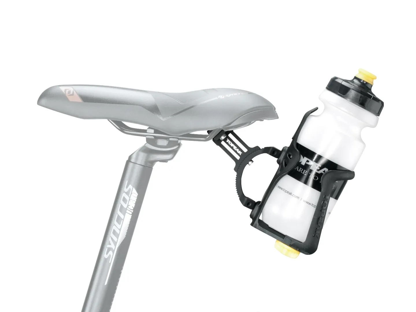 Topeak Omni BackUp Elite Festebrakett, Gray, One Size