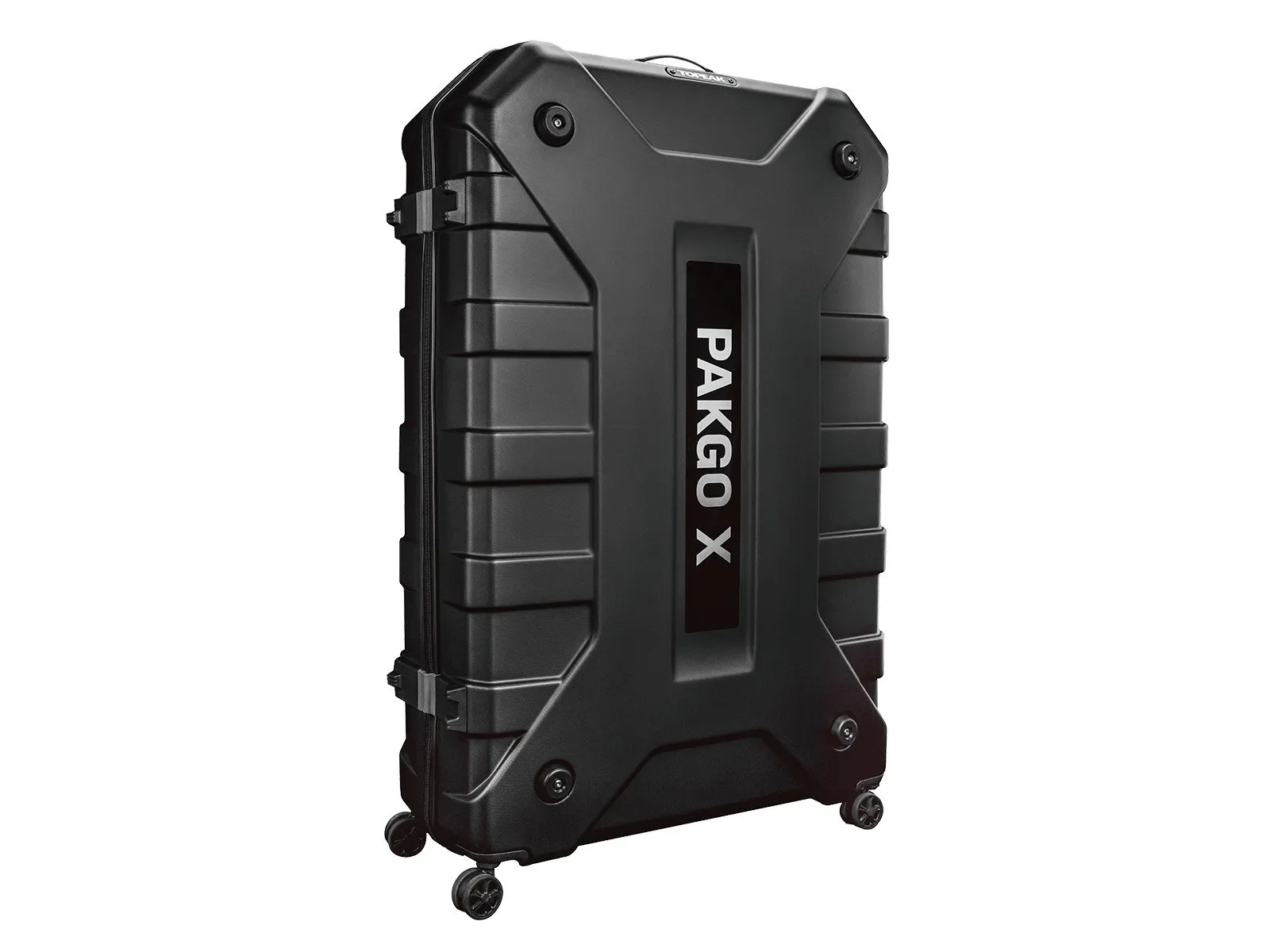 Topeak Pakgo X hardcase sykkelkoffert til racersykler, Black, One Size