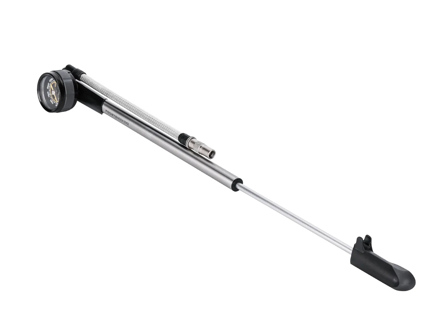 Topeak PocketShock DXG XL Demperpumpe, Black, 360psi