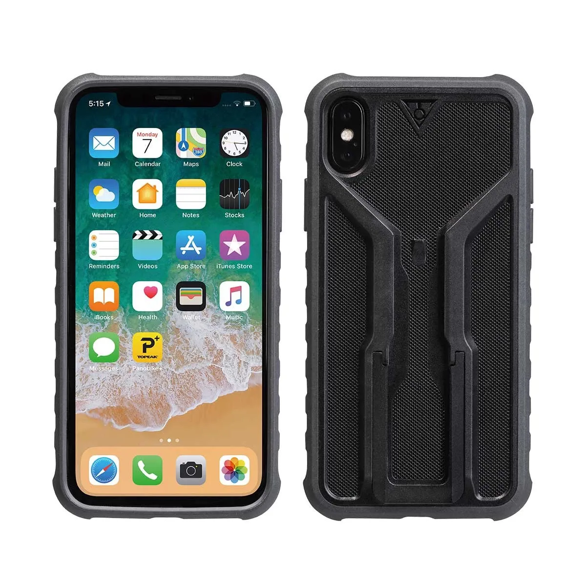 Topeak RideCase iphone X Mobilveske, Black, One Size Topeak RideCase iphone X Mobilveske, Black, One Size