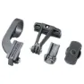 Topeak Ridecase/panocomputer Mount With Sc Adapter Støtte, Black / clear, One Size