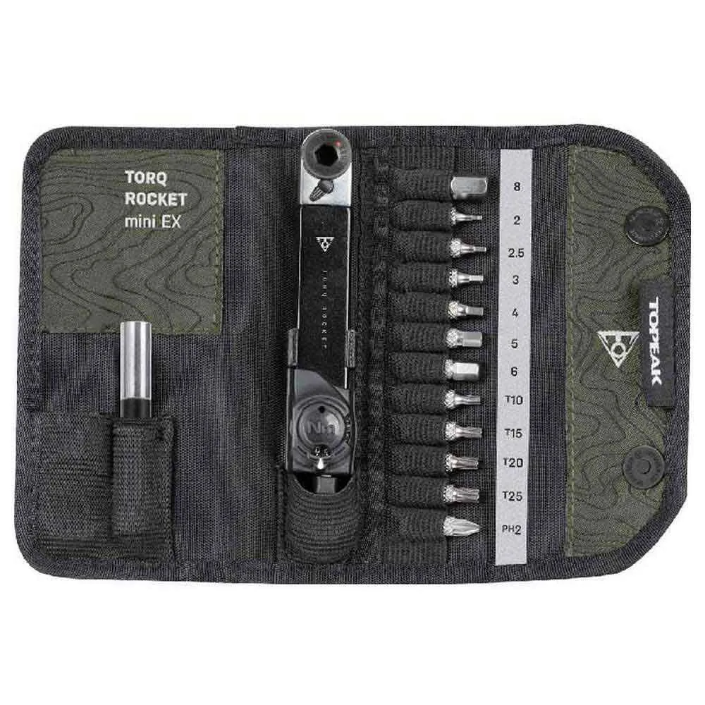 Topeak Rocket Mini Ex Momentnøkkel, Black, One Size