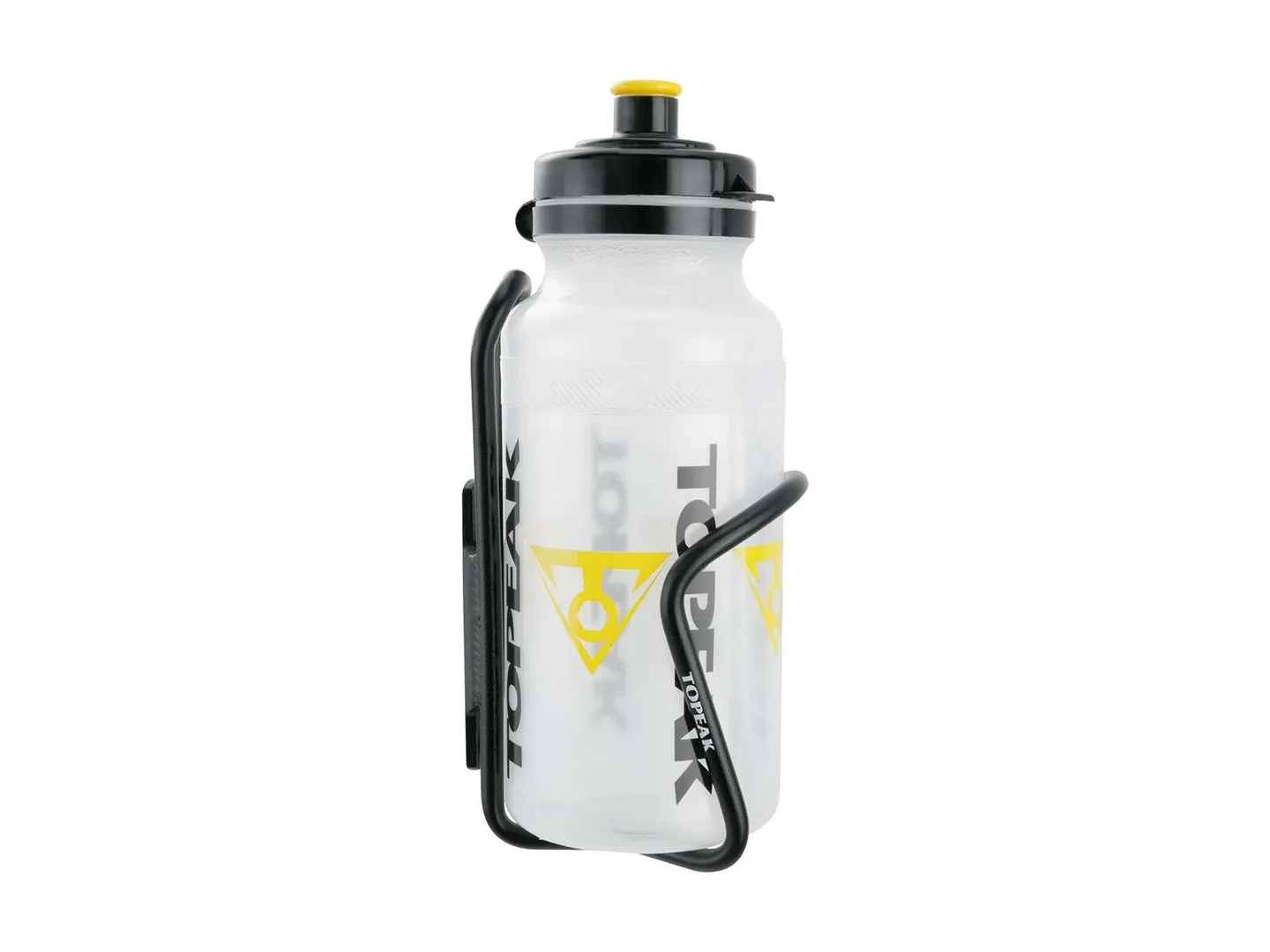 Topeak Shuttle Alu Flaskestativ, Svart