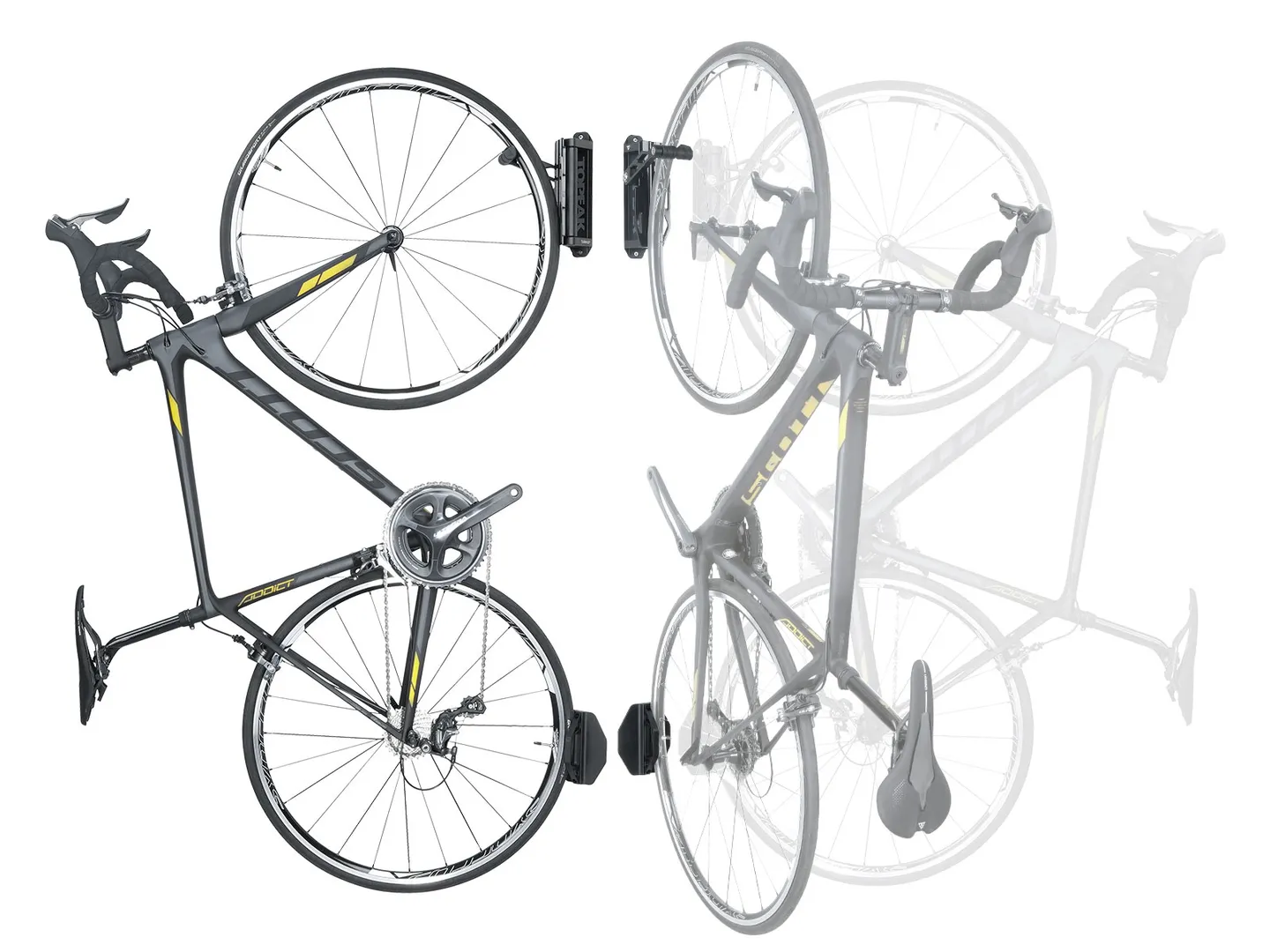 Topeak Swing-Up Sykkeloppheng, Black, One Size