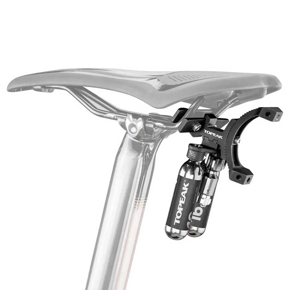 Topeak Tri-backup Elite Flaskeholder, Black, One Size Topeak Tri-backup Elite Flaskeholder, Black, One Size