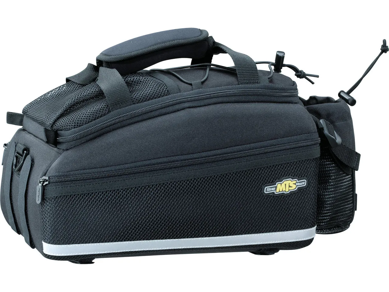 Topeak TrunkBag EX Strap Type Gepäckträgertasche, Black, One Size