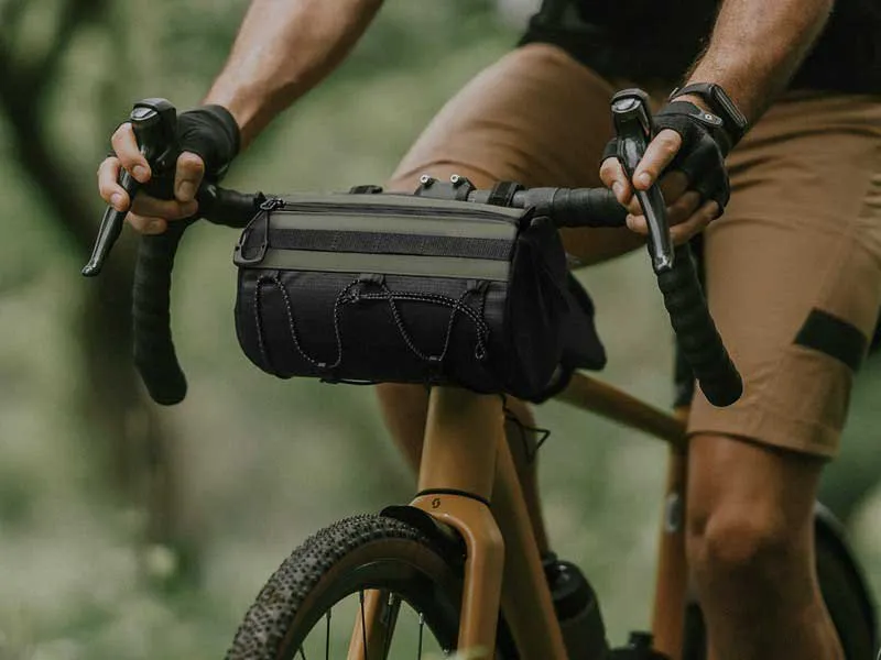 Topeak Tubular Barbag Styreveske 3.8l, Black, One Size