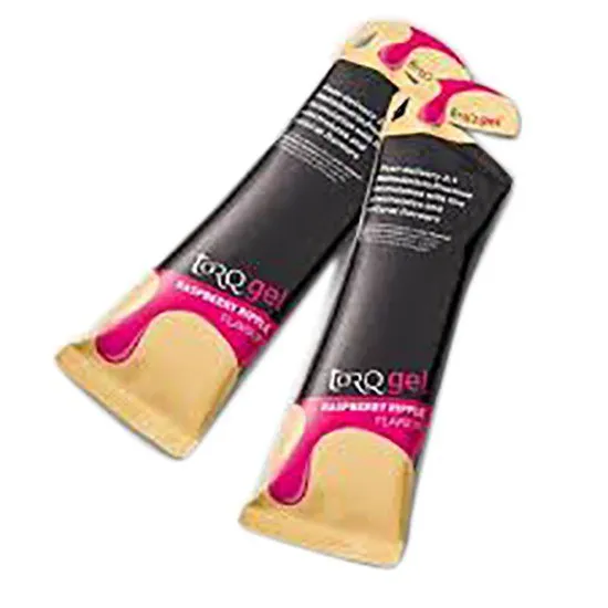 Torq Boks Med Energigeler Bringebærsvirvel 45g 15 Enheter, One size
