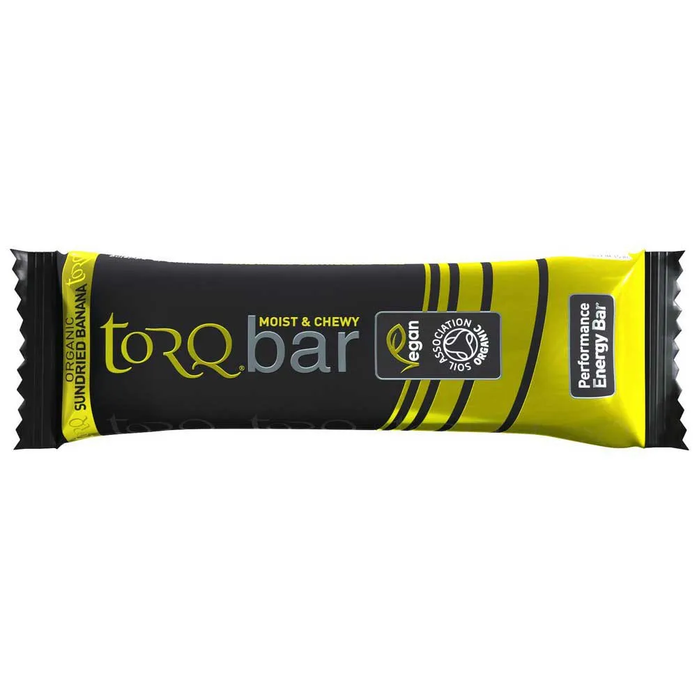 Torq Boks Med økologiske Energibarer Soltørket Banan 45g 15 Enheter, Black, One Size