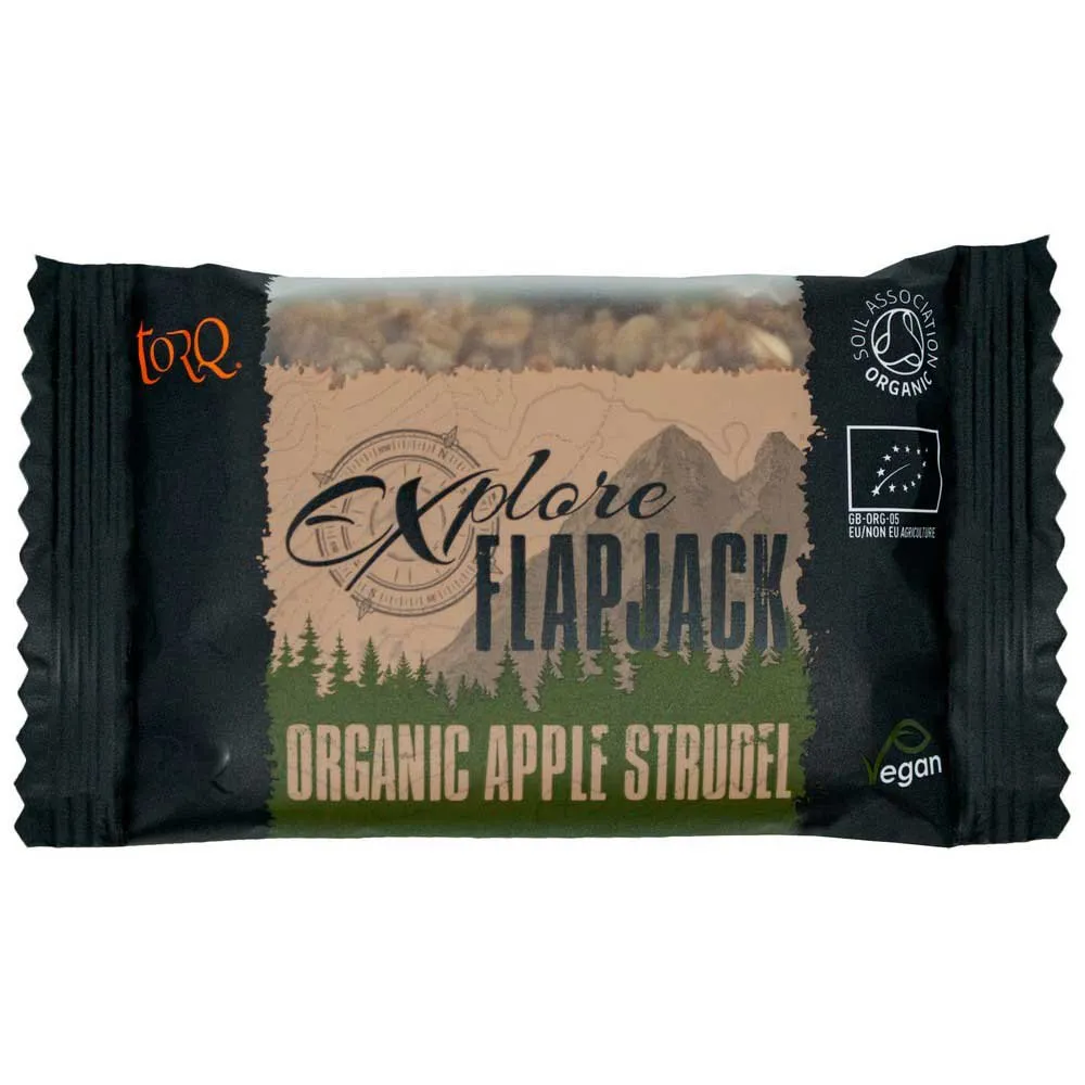 Torq Utforsk Esken Med Flapjack økologiske Energibarer Eplestrudel 65g 20 Enheter, One size