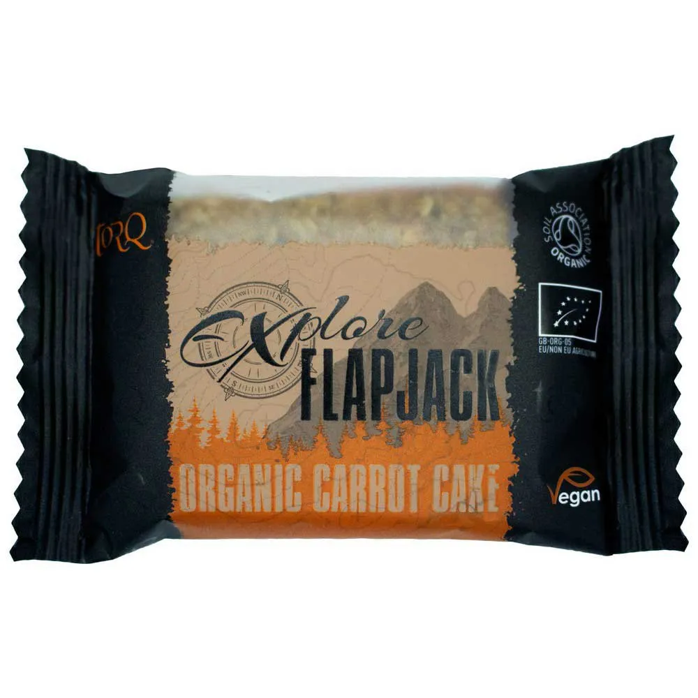 Torq Utforsk Esken Med Flapjack økologiske Energibarer Gulrotkake 65g 20 Enheter, Black, One Size Torq Utforsk Esken Med Flapjack økologiske Energibarer Gulrotkake 65g 20 Enheter, Black, One Size