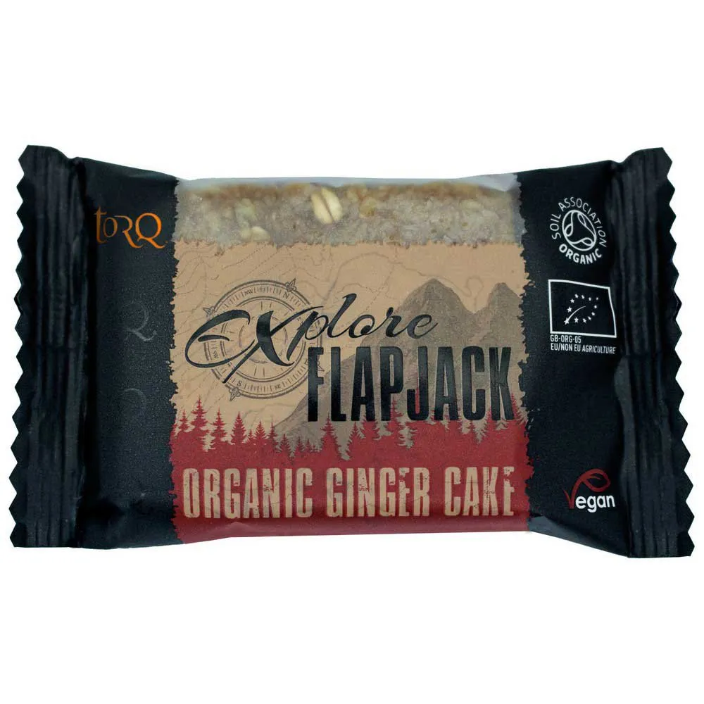 Torq Utforsk Esken Med Flapjack økologiske Energibarer Ingefærskake 65g 20 Enheter, Black, One Size Torq Utforsk Esken Med Flapjack økologiske Energibarer Ingefærskake 65g 20 Enheter, Black, One Size