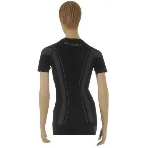Touratech Allroad Compression Kortærmet Baselayer, Black
