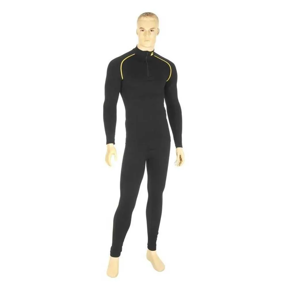 Touratech Primero Alpine Compression Langarmet Baselag, Black