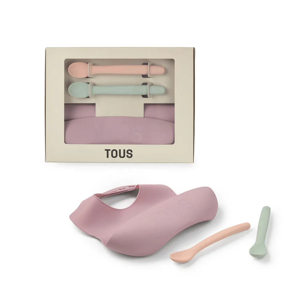Tous Food Sett, Pink, One Size Tous Food Sett, Pink, One Size