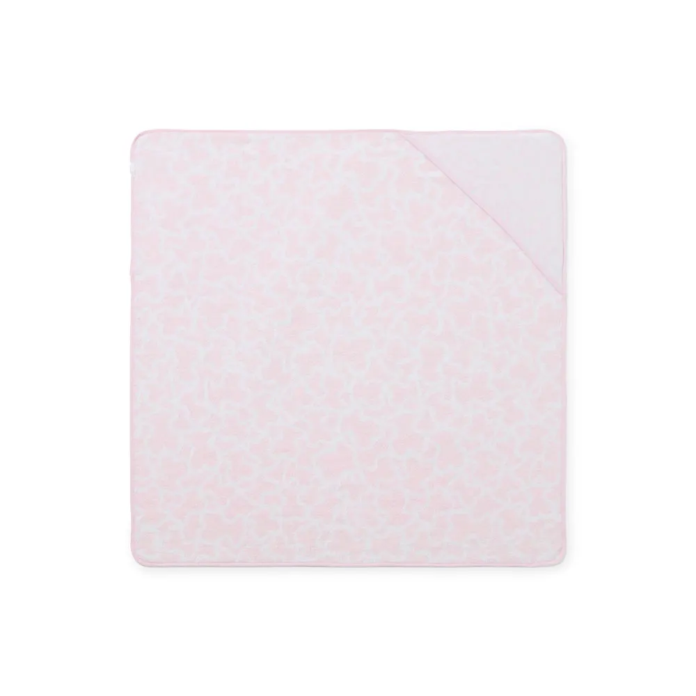 Tous Russisk Håndkle + Vott, Pink, One Size Tous Russisk Håndkle + Vott, Pink, One Size