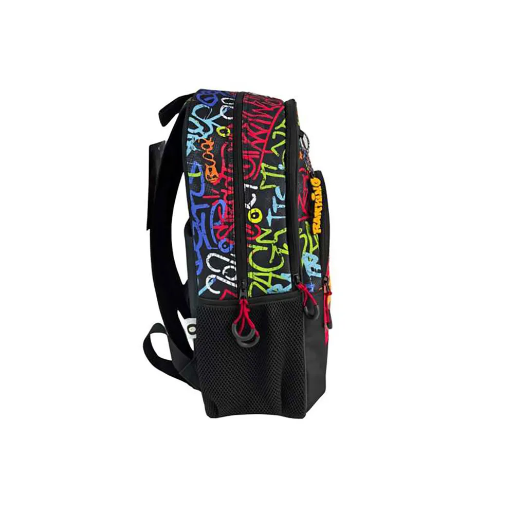 Toybags Dobbel Rom-biltilpasset Graffitisekk, Multicolor