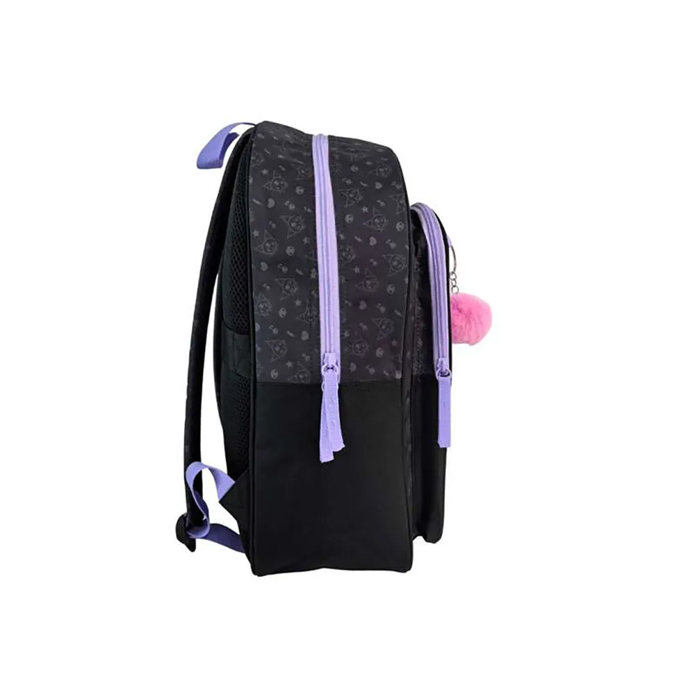 Toybags Kuromi Barneskole Dobbeltrom Adaptiv Til Vogn Ryggsekk, Multicolor Toybags Kuromi Barneskole Dobbeltrom Adaptiv Til Vogn Ryggsekk, Multicolor