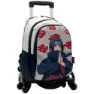 Toybags Naruto Itachi Primær Dobbel Ryggsekk Dobbelt Rom Adaptiv + Tralle, Black