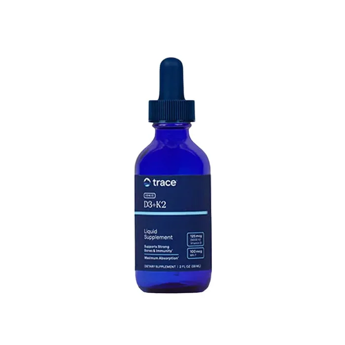 Trace Minerals isk D3 + K2 Dråper, 59ml