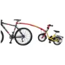 Trail-Gator Tandem Tow Bar Sykkelvogn, Red, One Size