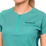 Trango Leit Halv Glidelås Kort Ermet T-skjorte female
