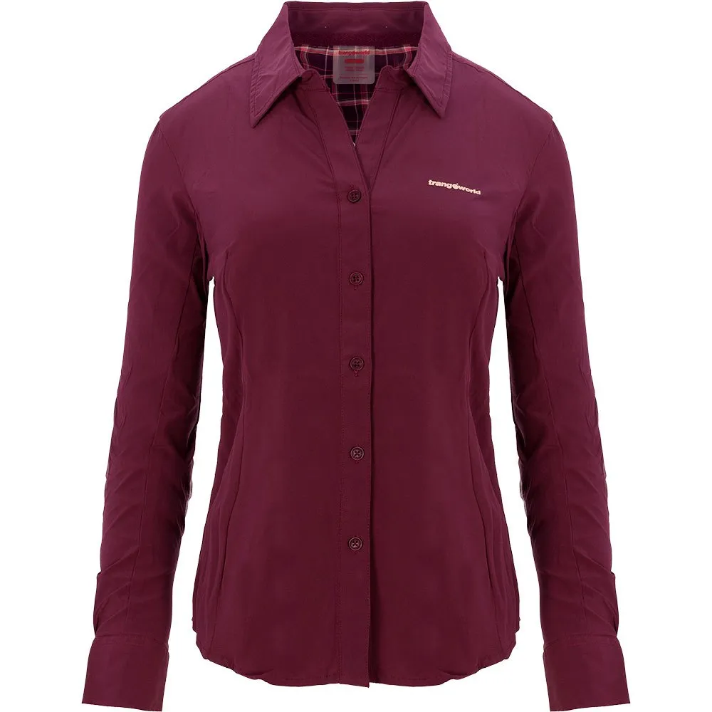 Trango Lusera Skjorte Med Lange Ermer, Potent purple Trango Lusera Skjorte Med Lange Ermer, Potent purple