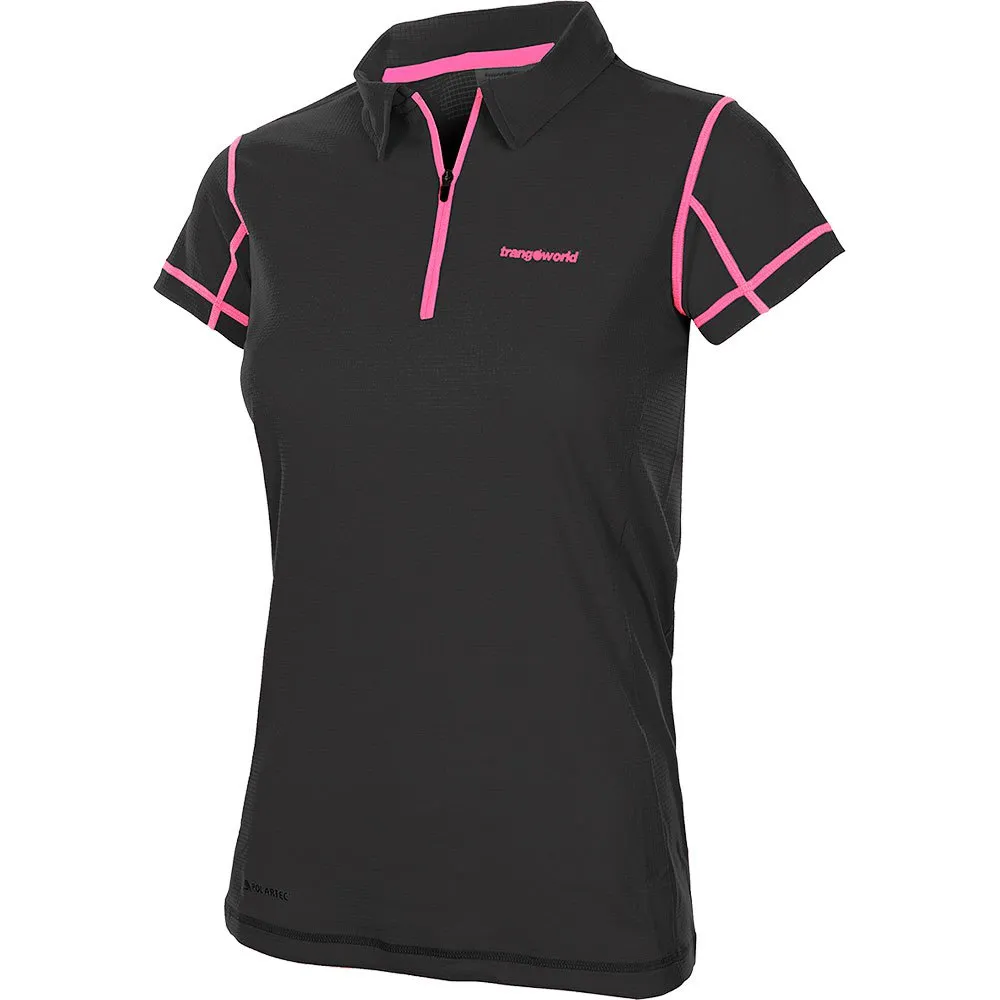 Trango Noor Polo Kortermet Poloskjorte, Dark shadow Trango Noor Polo Kortermet Poloskjorte, Dark shadow