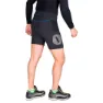 Trango Quiros Korte Leggings, Black / dark blue