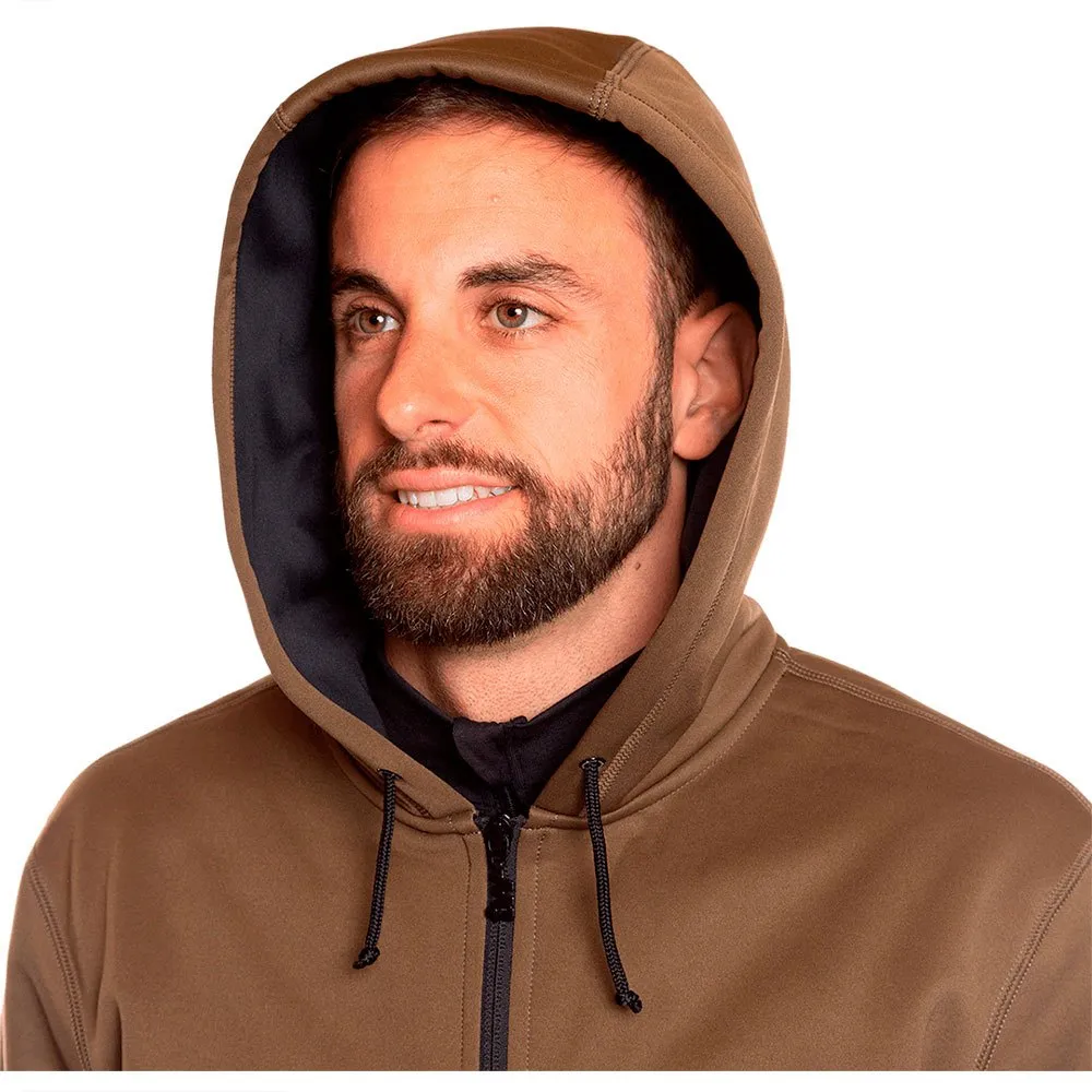 Trango Ripon Genser Med Hel Glidelås, Brown / black
