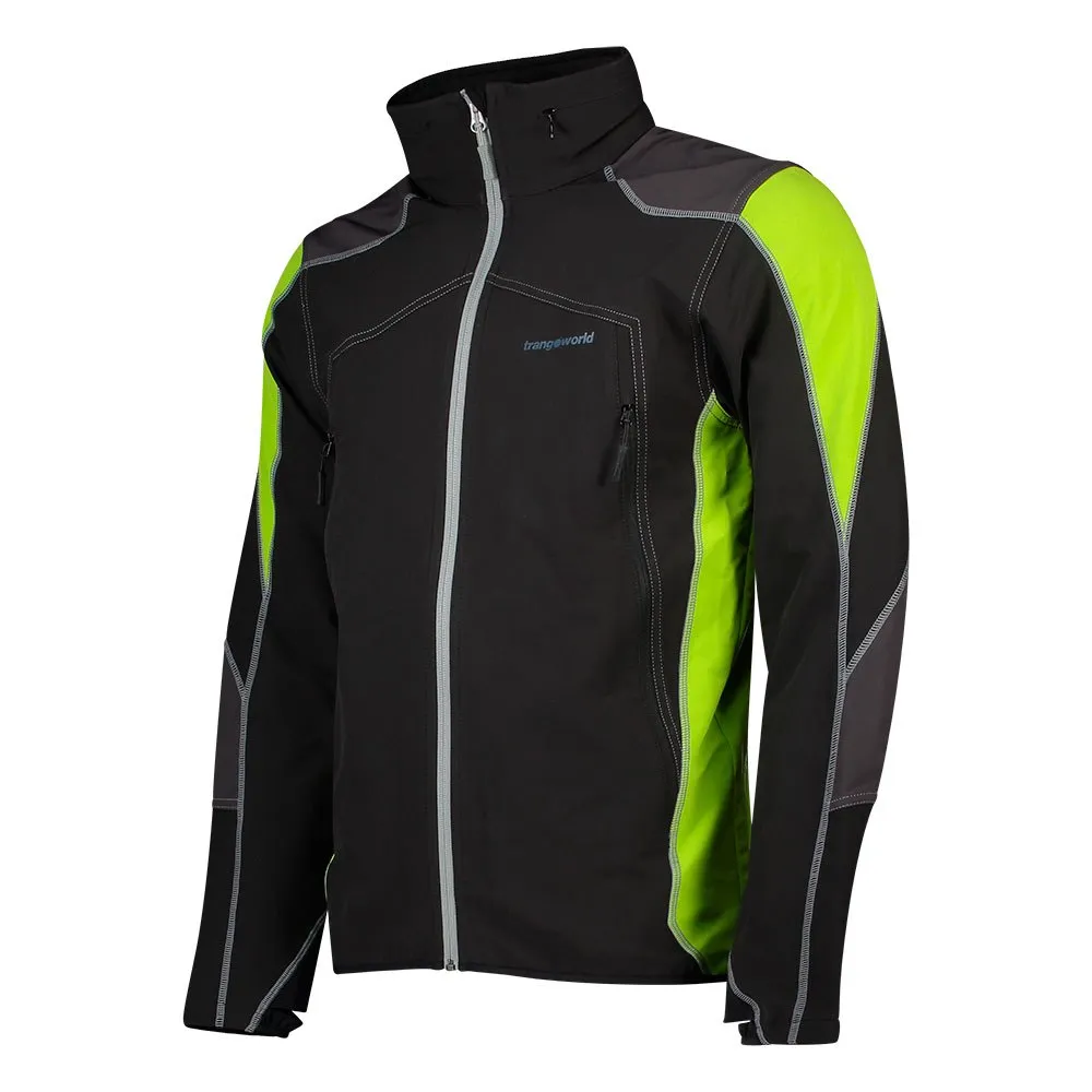 Trango Ulsan Softshelljakke, Black / acid green