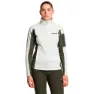 White / dark green