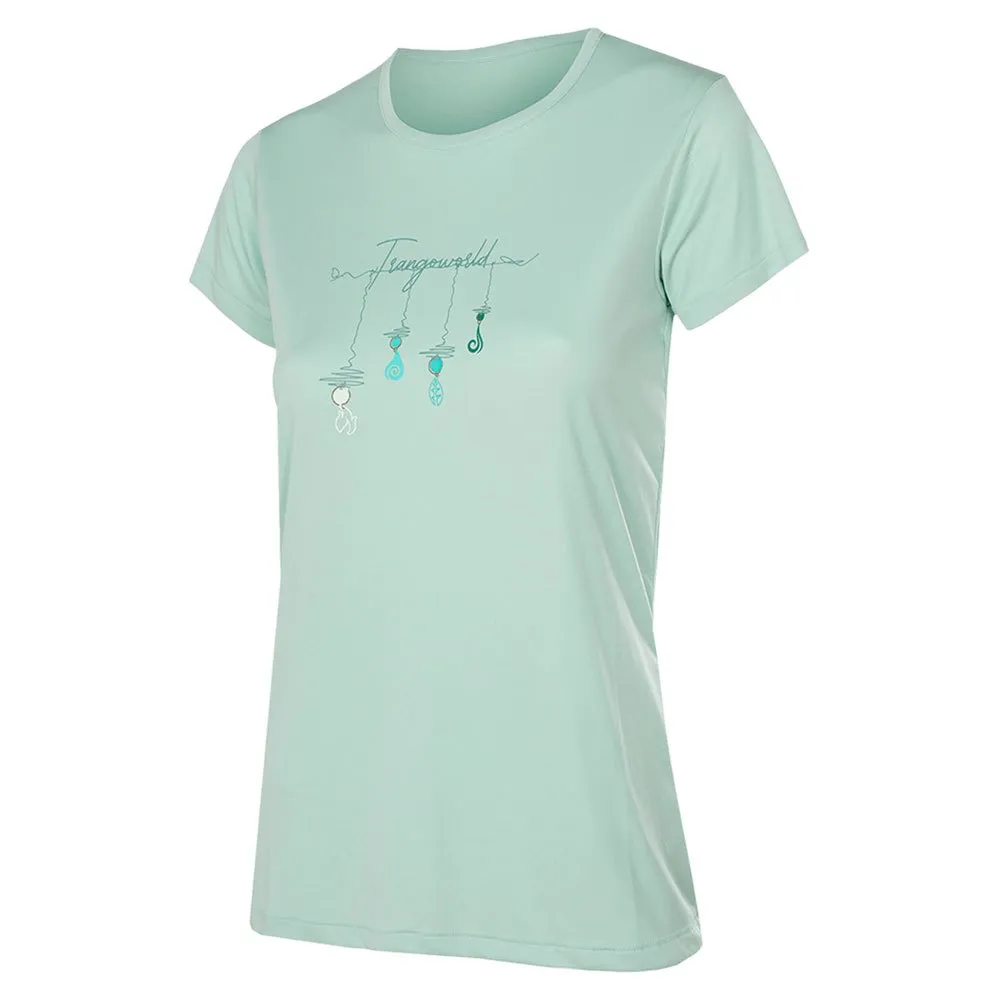 Trango Zalabi Kortarmet T-skjorte, Gossamer green
