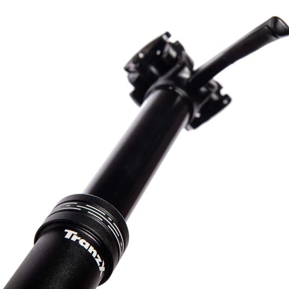 TranzX Telescopic Seatpost 120 Mm Dropper Setepinne, Black, 280-400mm, 30.9mm
