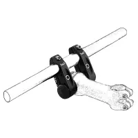TranzX Twin-holder Stilkadapter