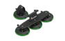 TreeFrog Elite 1 Sykkelholder med Sugekopper, Black, 1 Sykkels