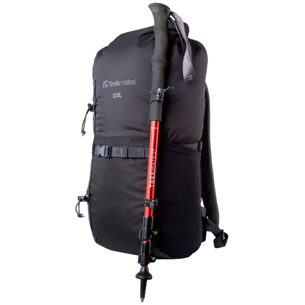 Trekmates Trekker Spaserstokker, Pepper, 68-145cm Trekmates Trekker Spaserstokker, Pepper, 68-145cm
