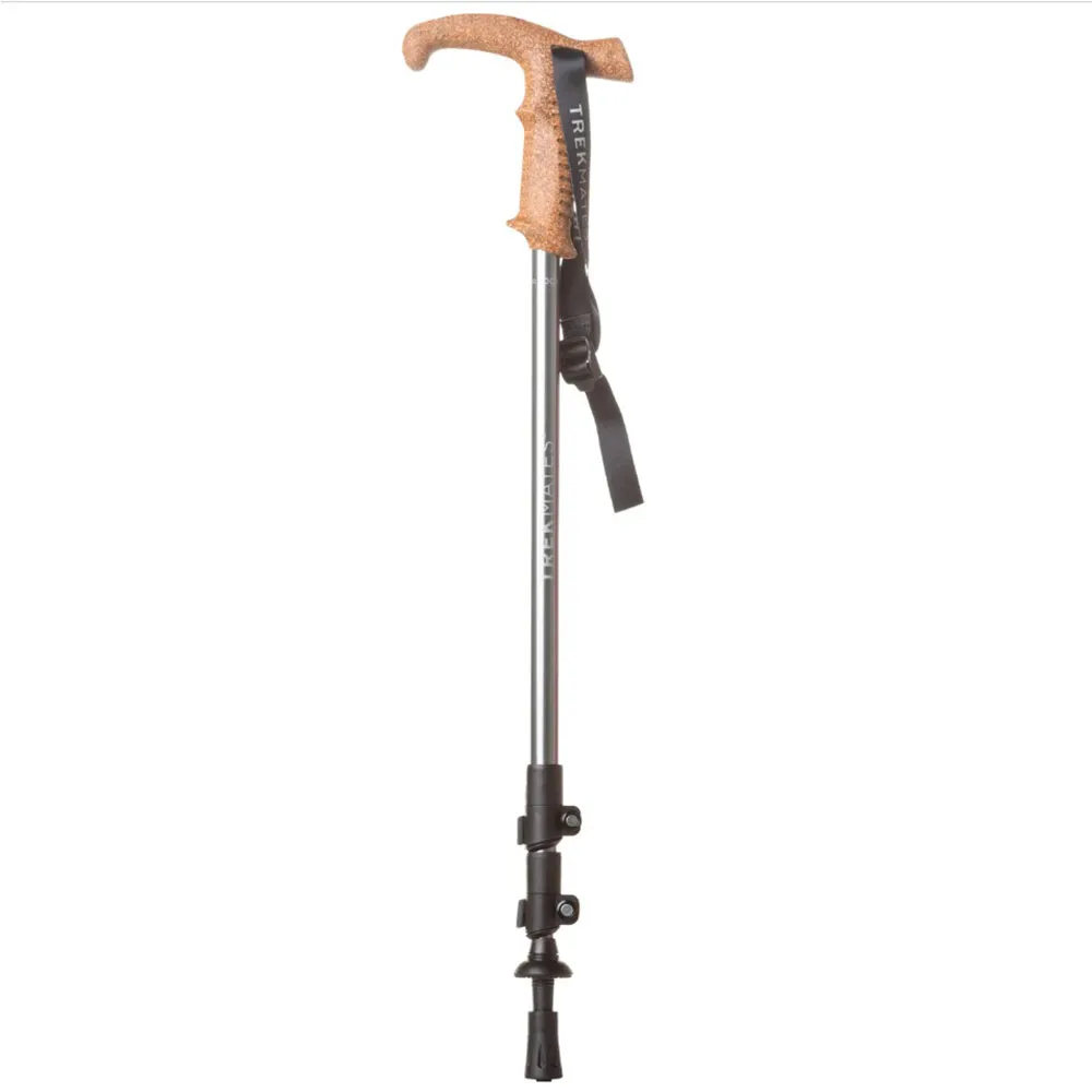 Trekmates Wanderer Lock Spaserstokker, Asphalt, 63.5-140cm Trekmates Wanderer Lock Spaserstokker, Asphalt, 63.5-140cm