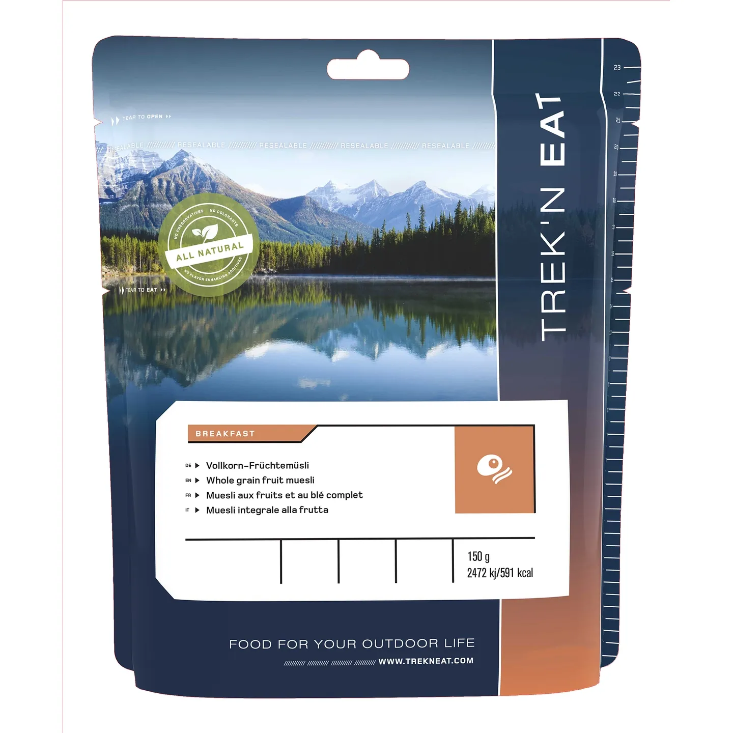 Trek'N Eat Whole Grain Fruit Muesli