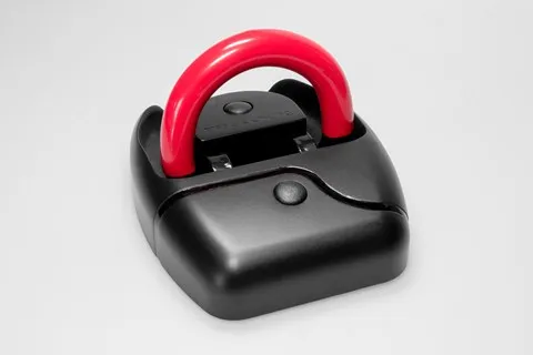 Trelock BA660 Gulvanker, Black / red, One Size