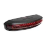 Trelock Cob Line Dynamo Baklys, Red, One Size